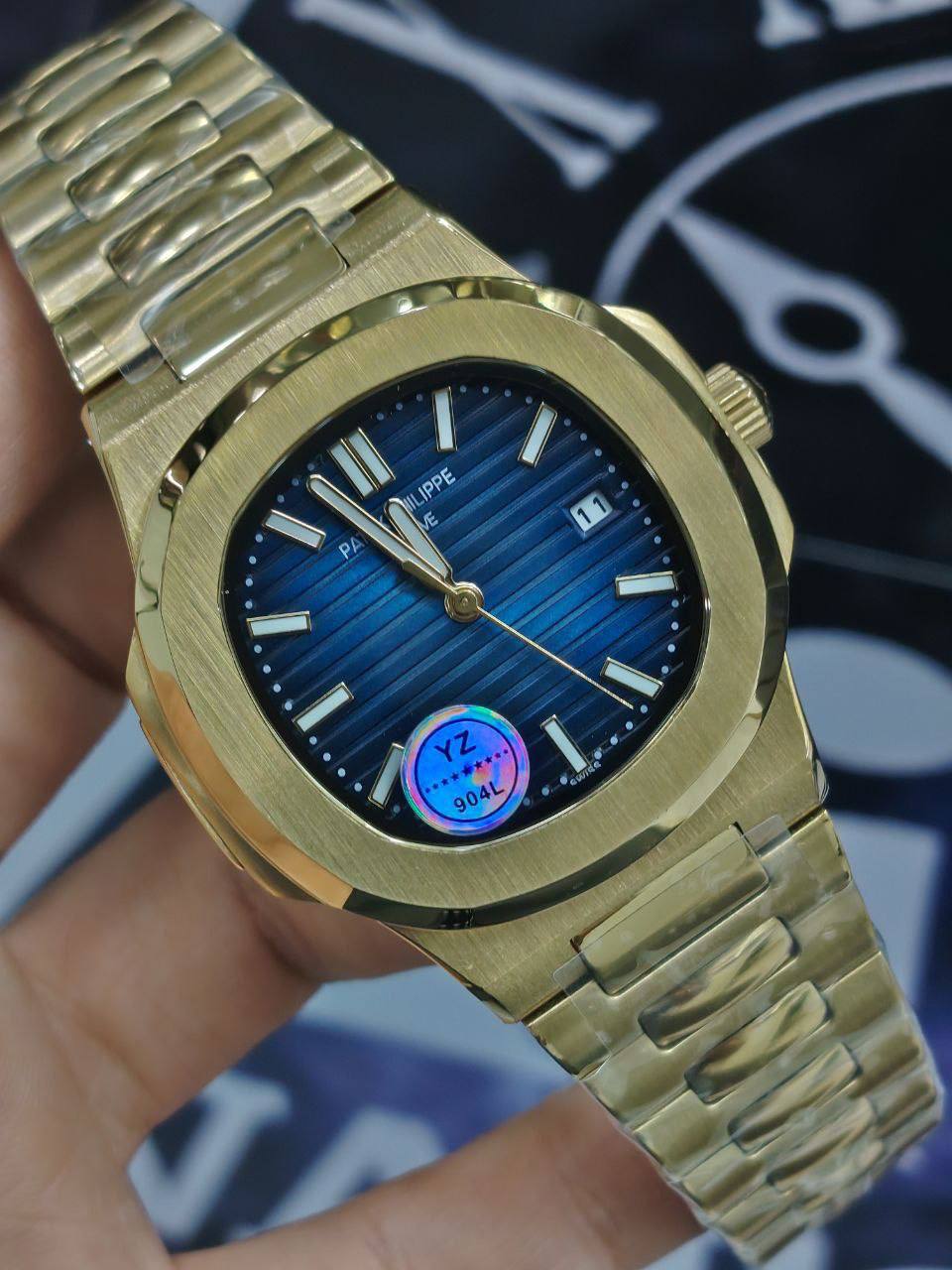 Patek Philippe Nautilus All-Black Ceramic Sports Watch ⌚🖤💎