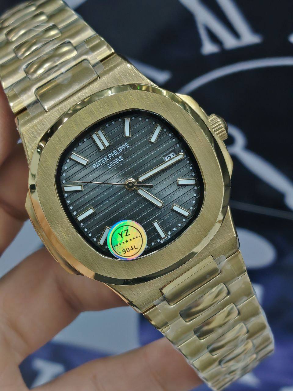 Patek Philippe Nautilus All-Black Ceramic Sports Watch ⌚🖤💎