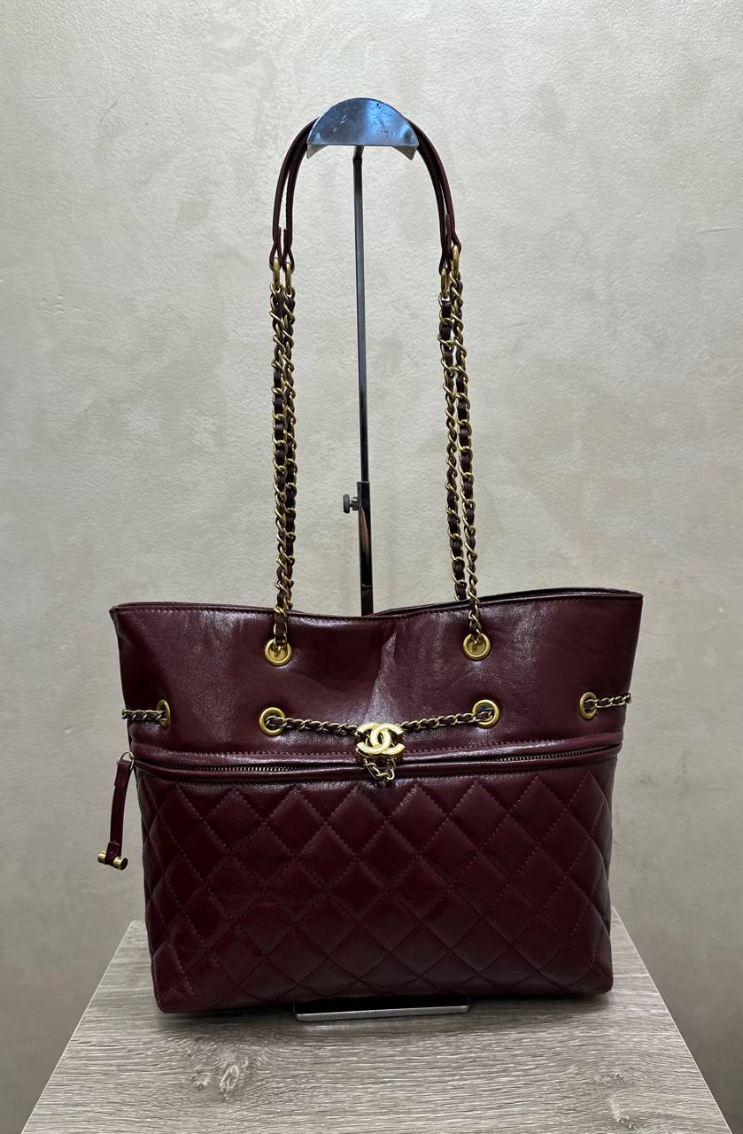 CHANEL Classic Flap: Brown, Burgundy & Black 👜🍂🖤