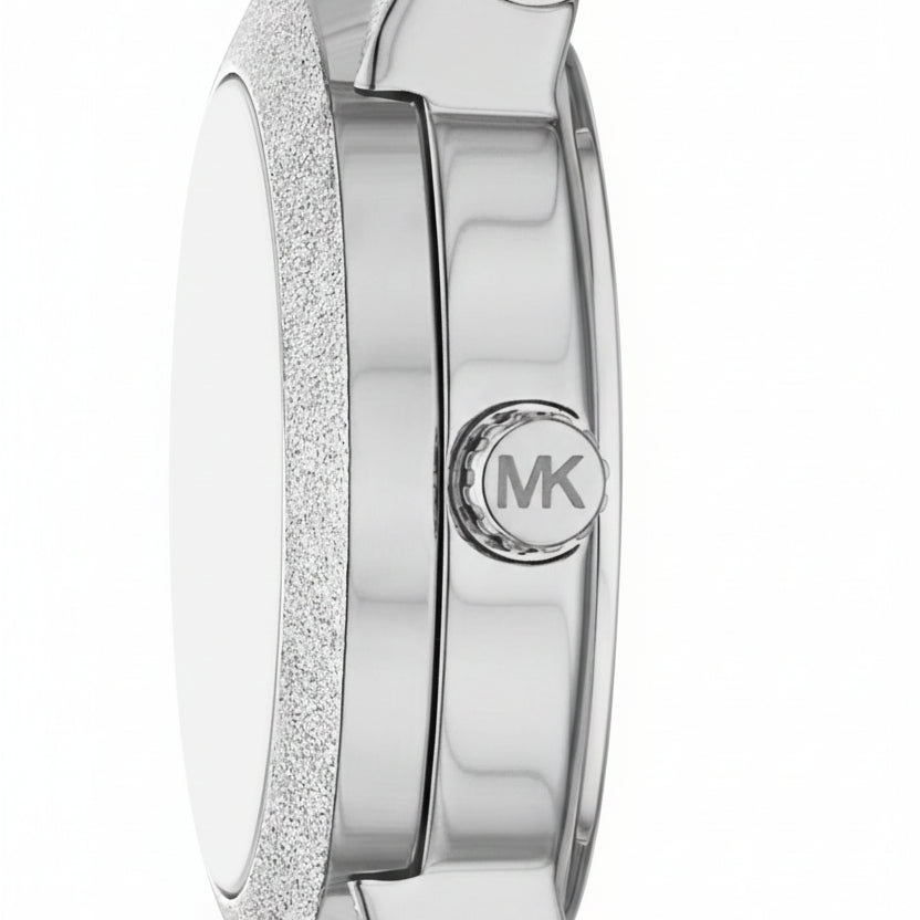 Michael Kors MK7555: Silver Stainless Steel Watch  ⌚✨