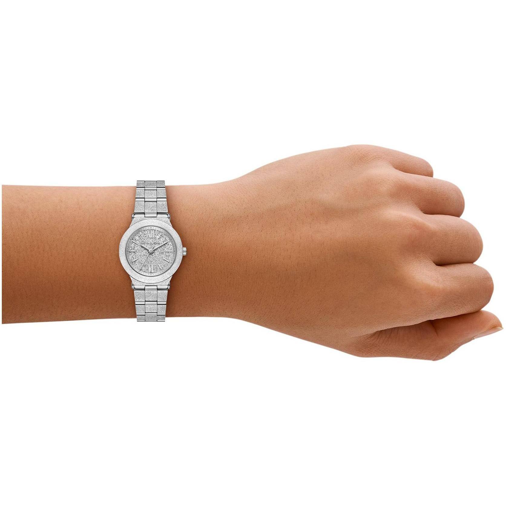 Michael Kors MK7555: Silver Stainless Steel Watch  ⌚✨