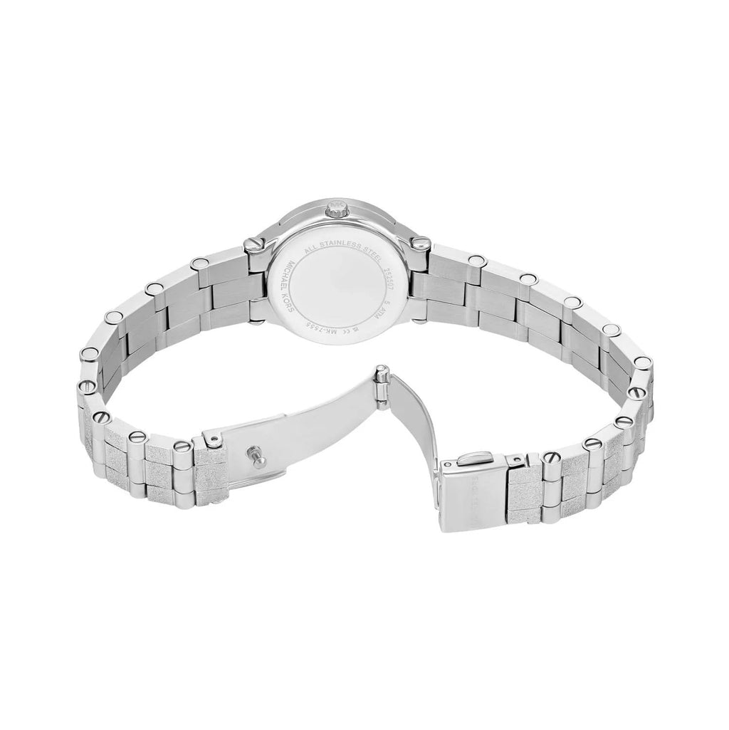 Michael Kors MK7555: Silver Stainless Steel Watch  ⌚✨