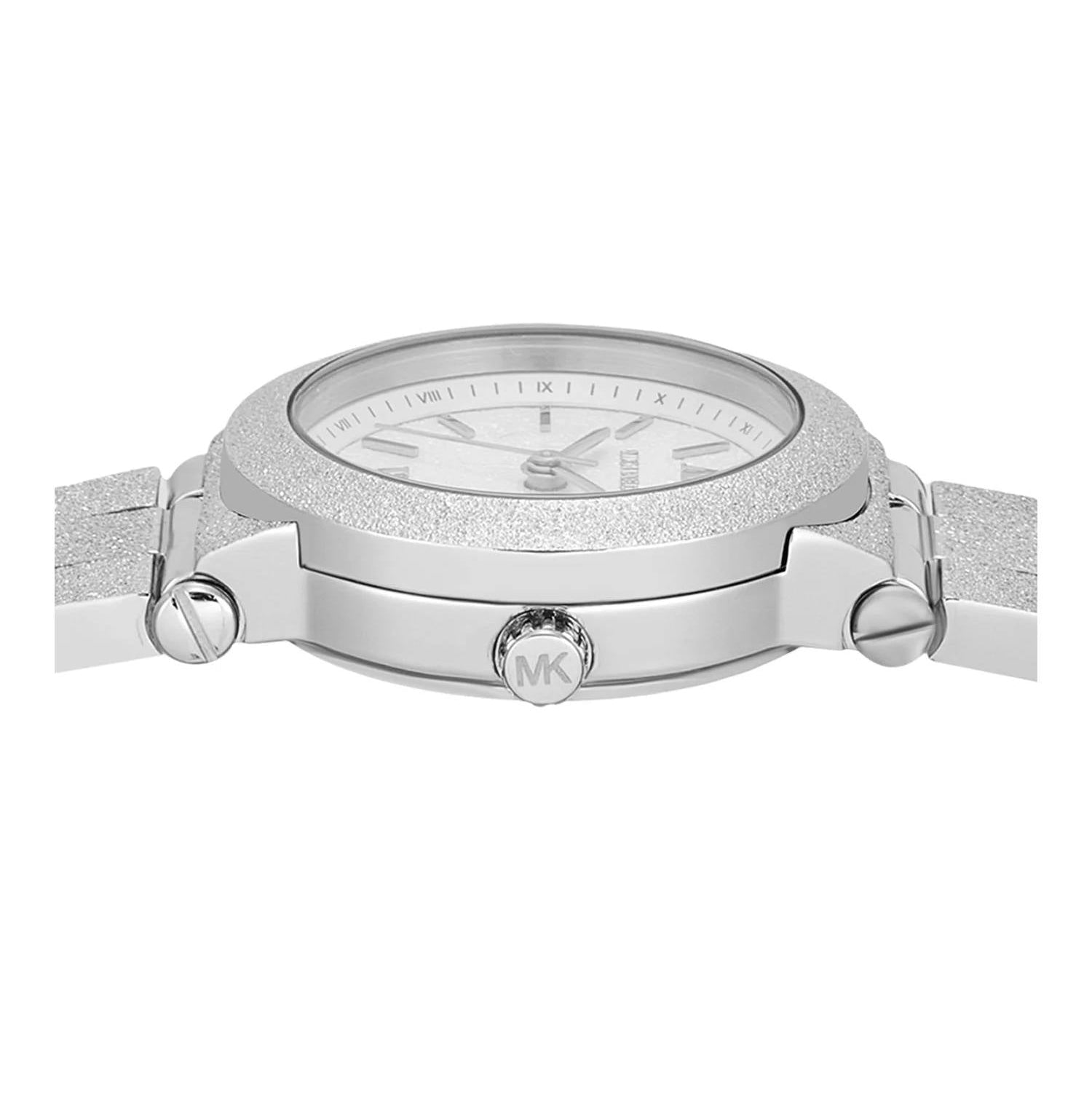 Michael Kors MK7555: Silver Stainless Steel Watch  ⌚✨