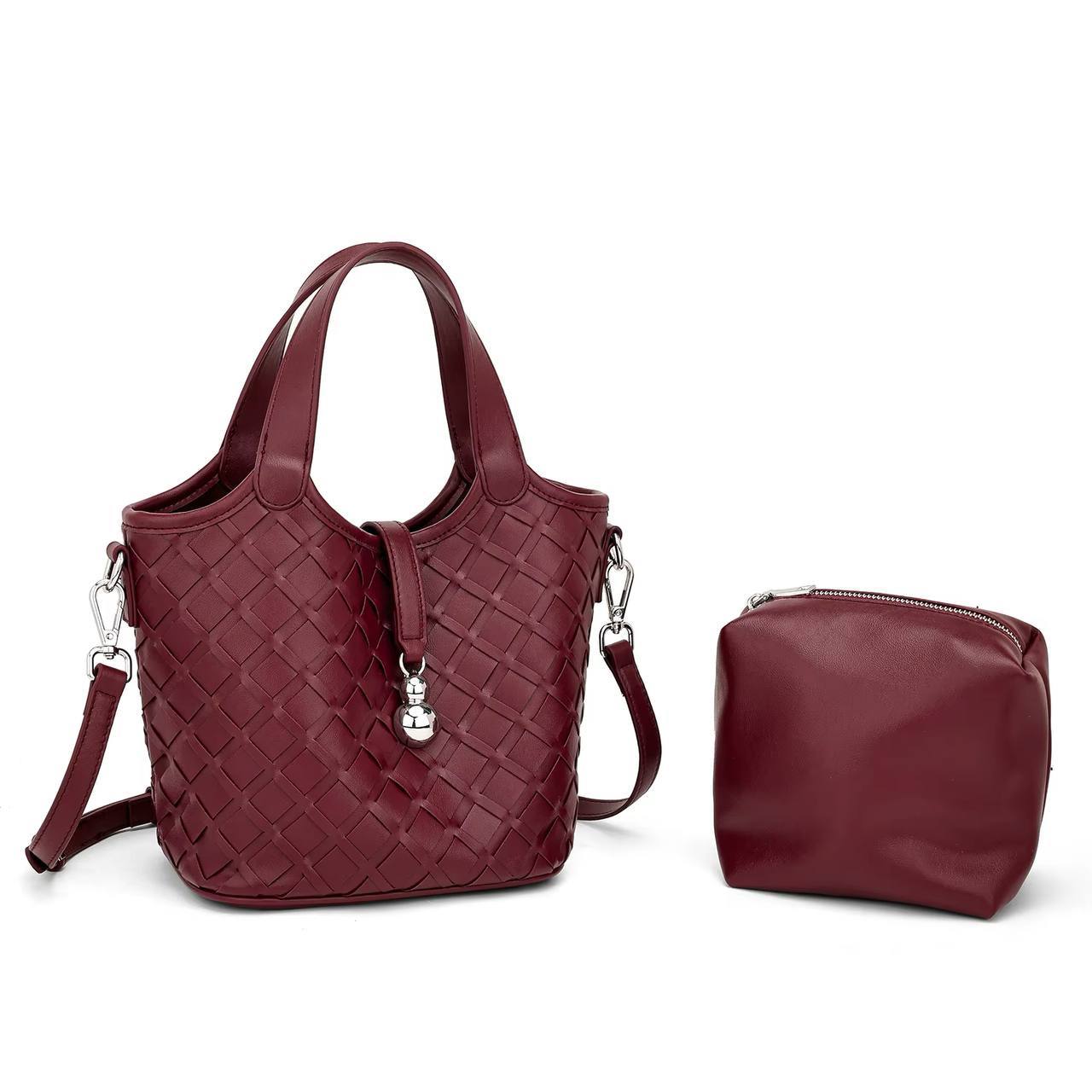 Bottega Veneta Burgundy Woven Bag 👜🍷 Dark Academia Style