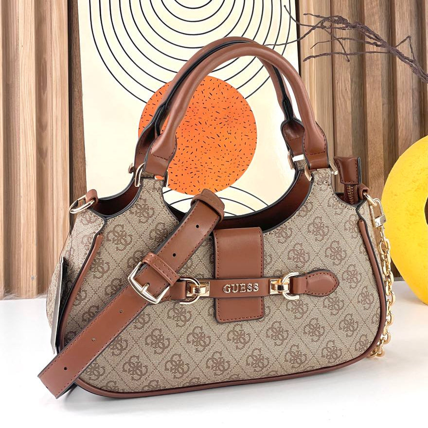 GUESS Chic Colorblock Bag 👜🤎🖤
