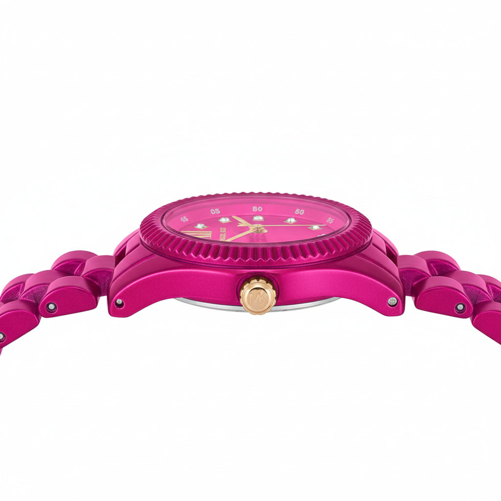 Michael Kors Pink Stainless Steel Watch 🌸⌚✨