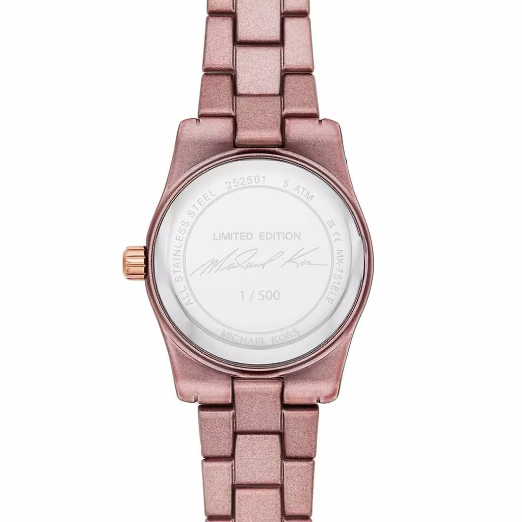 Michael Kors Pink Stainless Steel Watch 🌸⌚✨