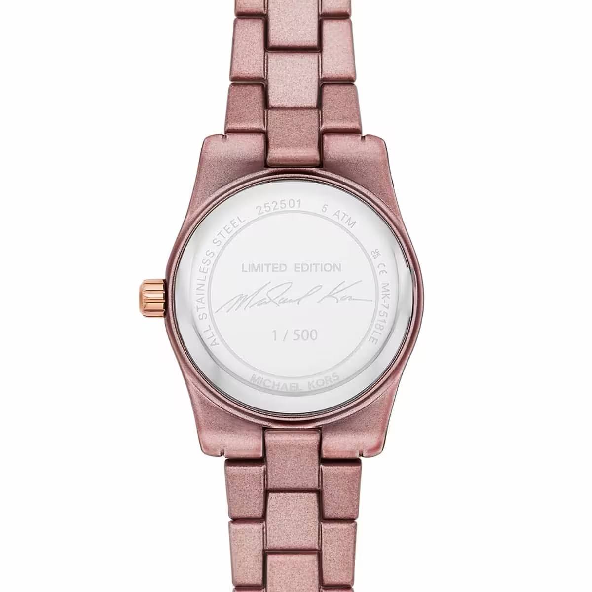 Michael Kors Pink Stainless Steel Watch 🌸⌚✨