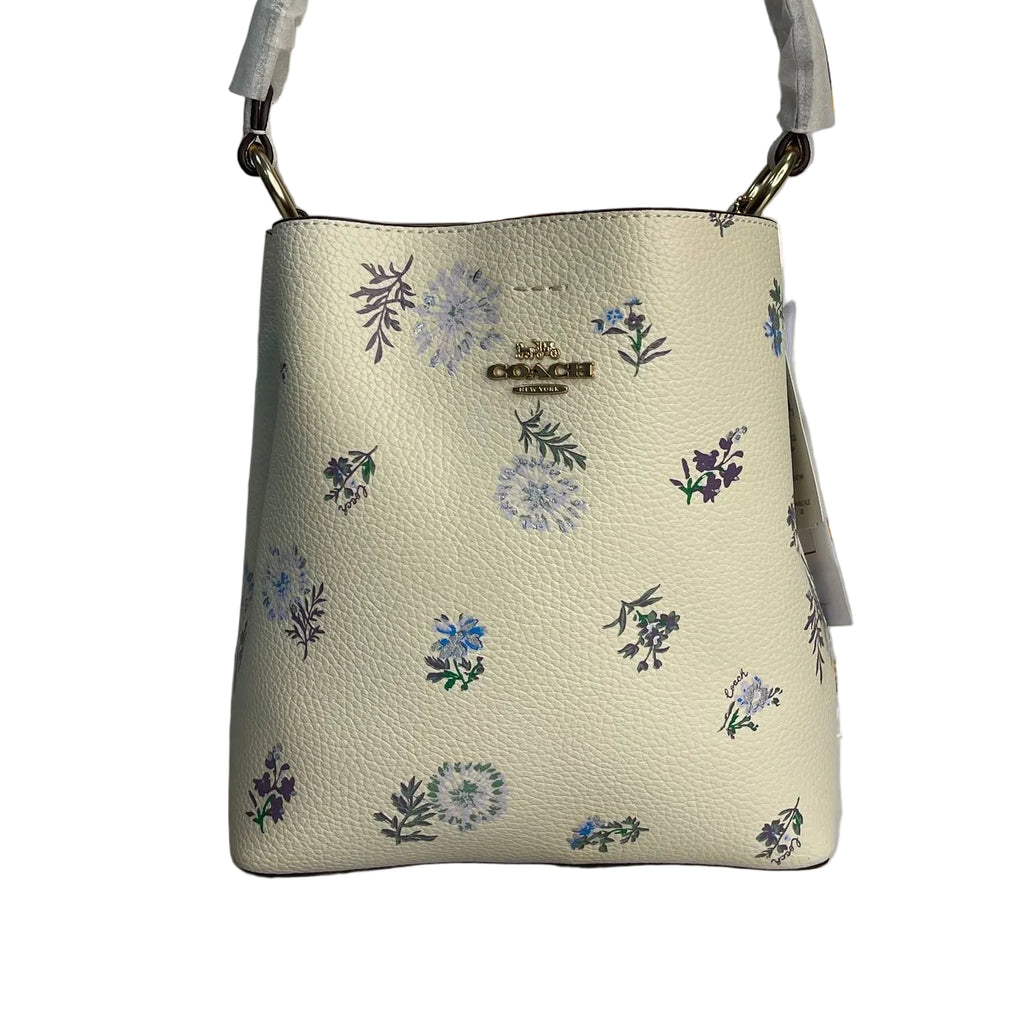 Coach Mini Town Bucket Bag in Chalk Floral Print 🌸👜✨