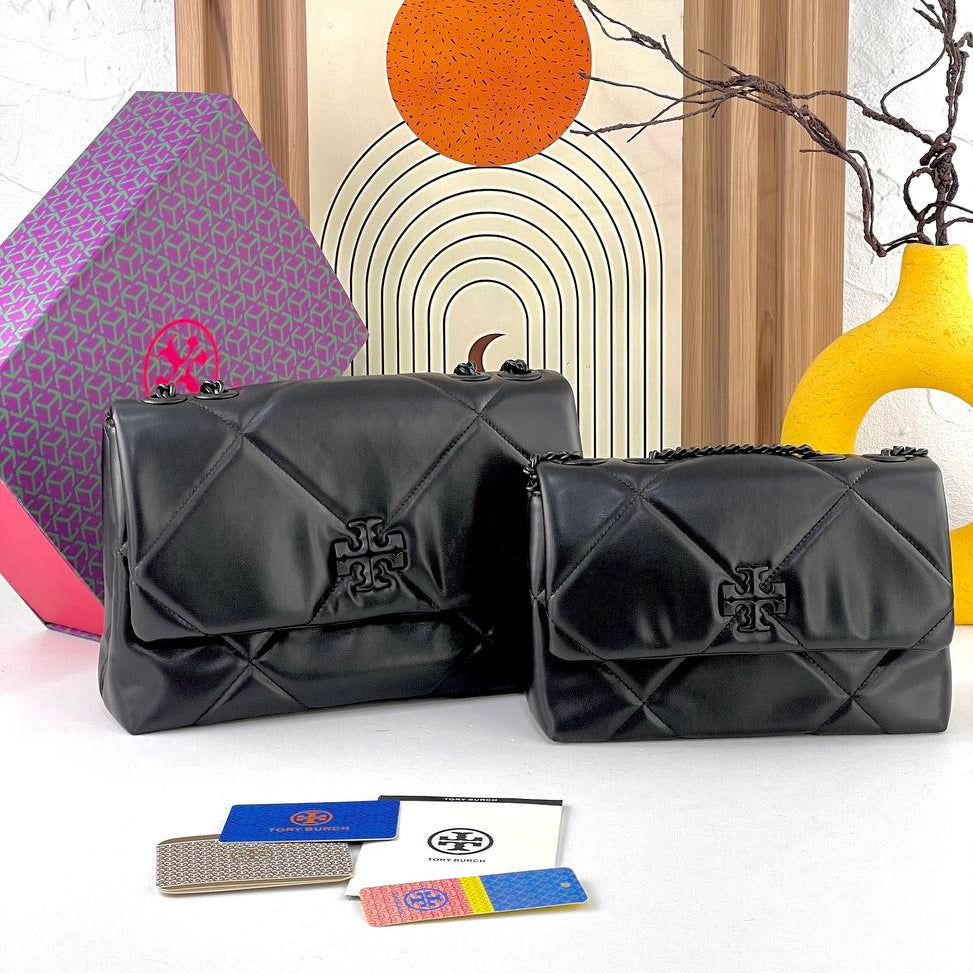 Tory Burch Black Quilted Bag 🖤👜