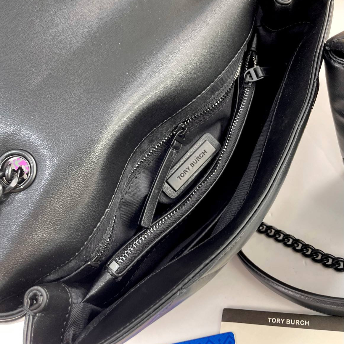 Tory Burch Black Quilted Bag 🖤👜