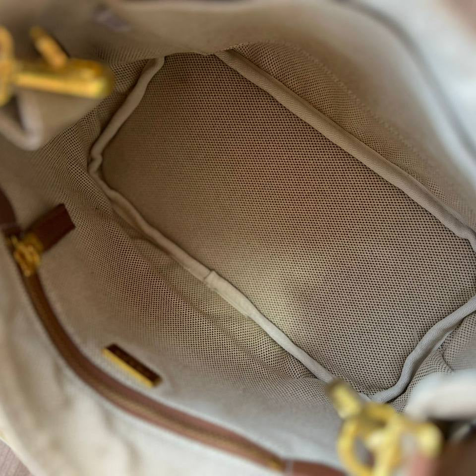 Prada Milano Canvas Tote with Signature Branded Strap 👜✨