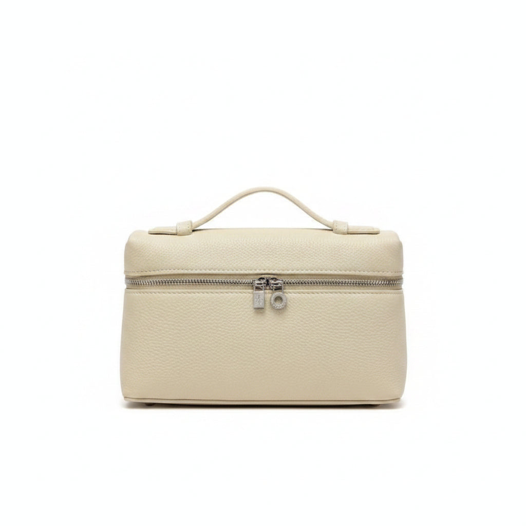 Loro Piana Leather Vanity Bag with Detachable Strap 👜✨