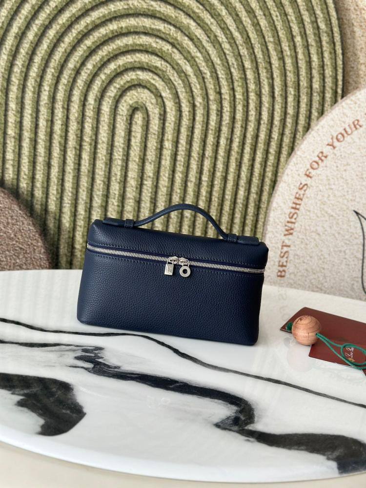 Loro Piana Leather Vanity Bag with Detachable Strap 👜✨