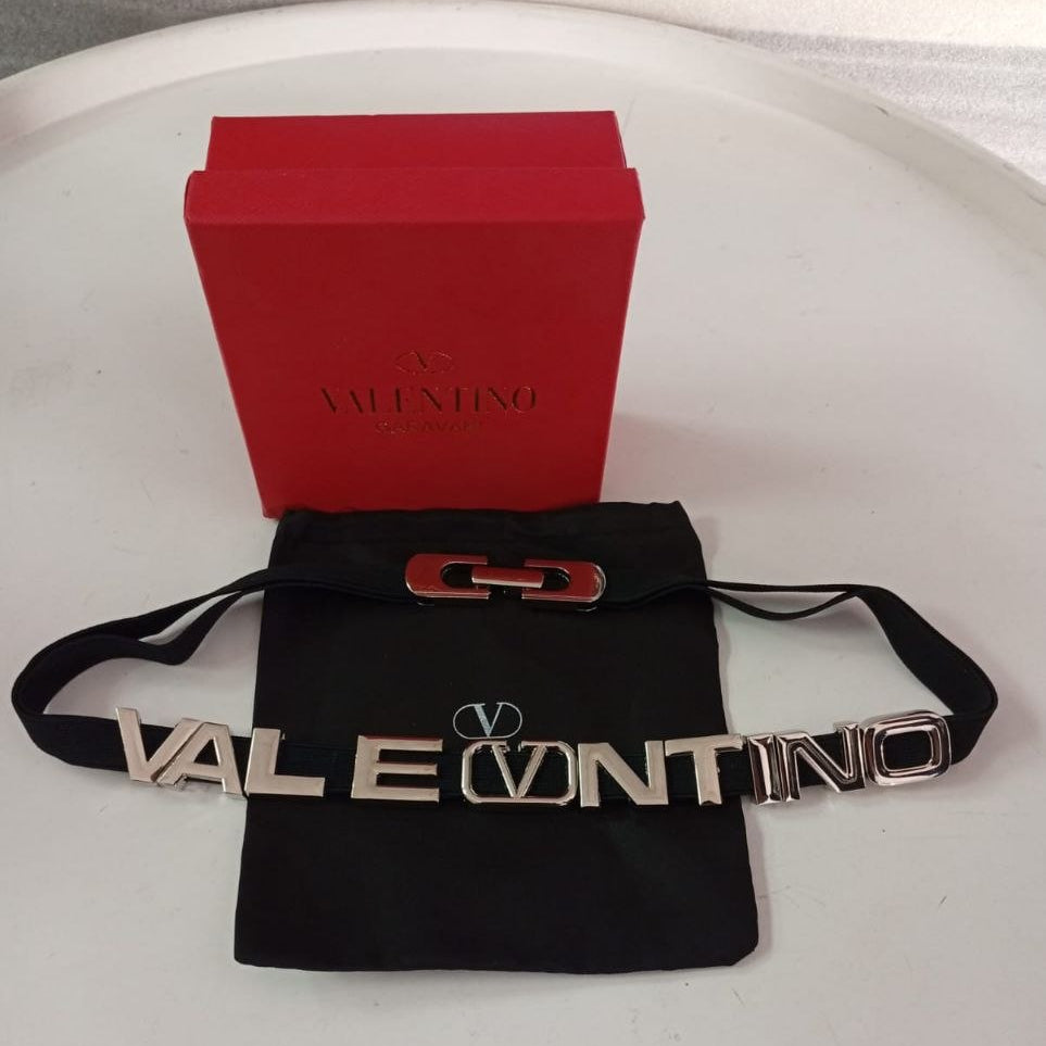 Valentino Garavani Logo Belt with Gold Tone Hardware ✨👜