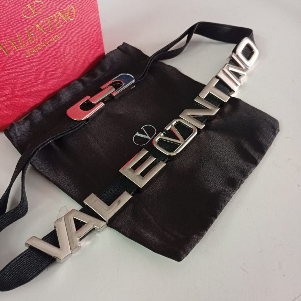 Valentino Garavani Logo Belt with Gold Tone Hardware ✨👜