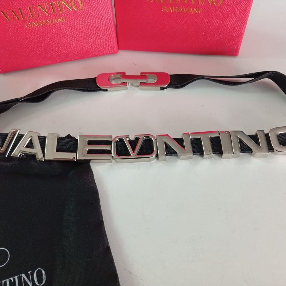 Valentino Garavani Logo Belt with Gold Tone Hardware ✨👜