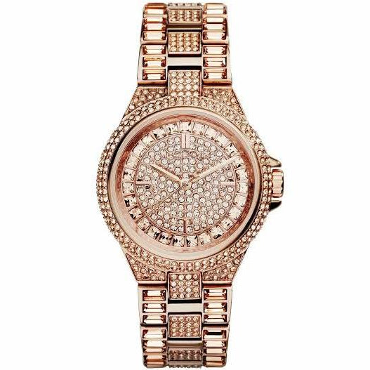 Rose Gold Crystal Pave Statement Watch ✨💎⌚