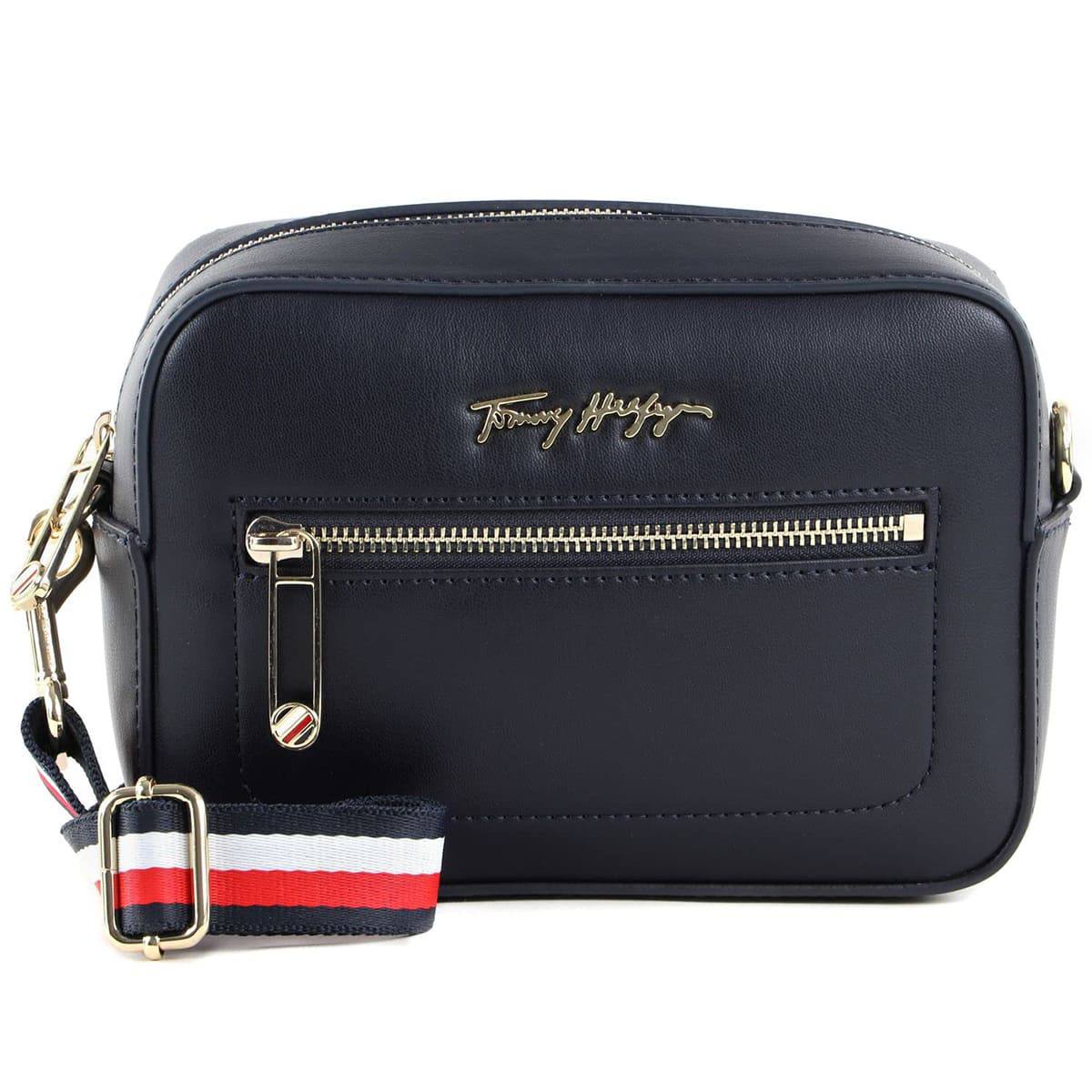 Tommy Hilfiger Signature Logo Crossbody Bag with Gold Hardware 👜✨