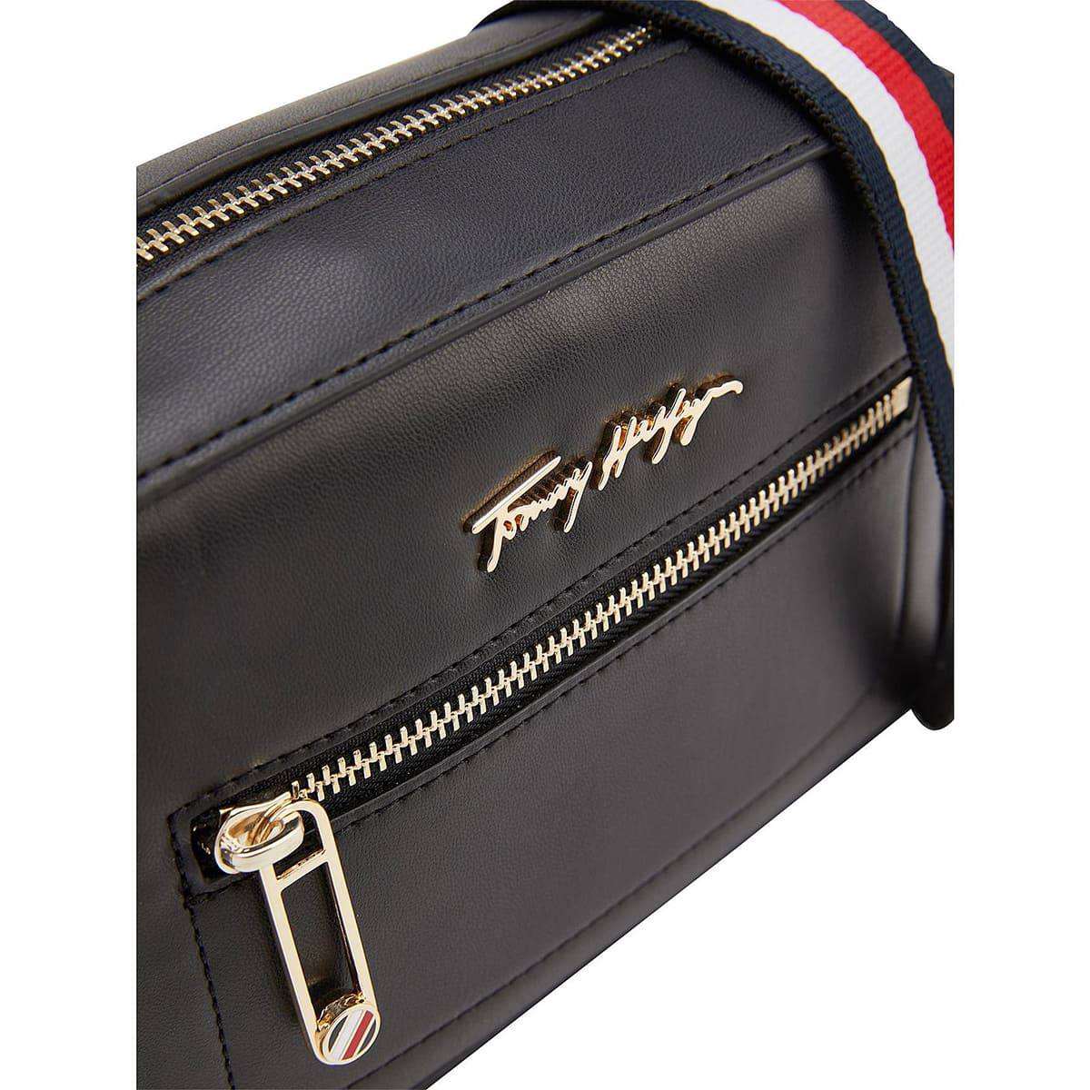 Tommy Hilfiger Signature Logo Crossbody Bag with Gold Hardware 👜✨