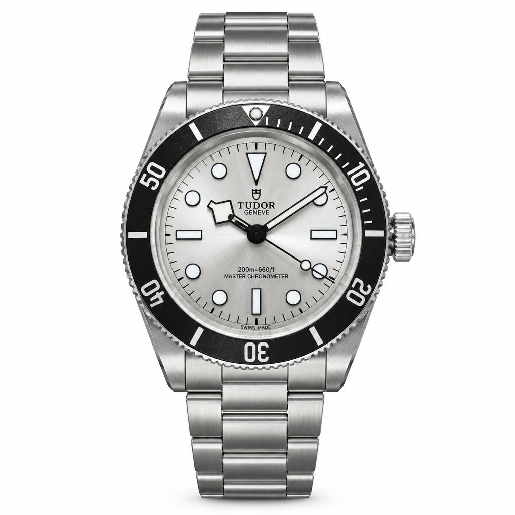 Tudor Black Bay Chronometer Silver Dial Stainless Steel Watch