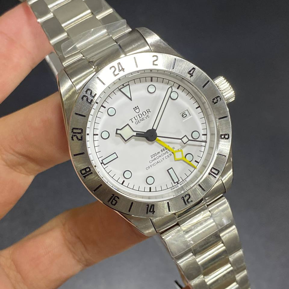Tudor Black Bay Chronometer Silver Dial Stainless Steel Watch