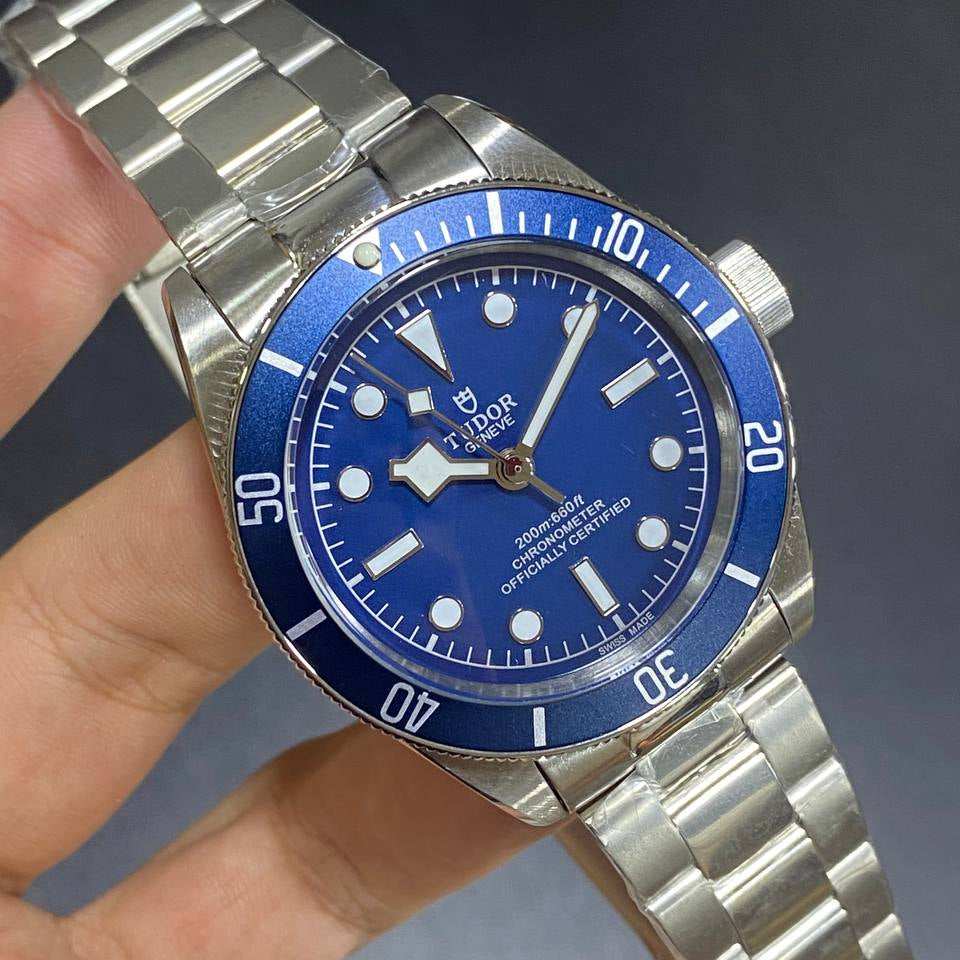 Tudor Black Bay Chronometer Silver Dial Stainless Steel Watch