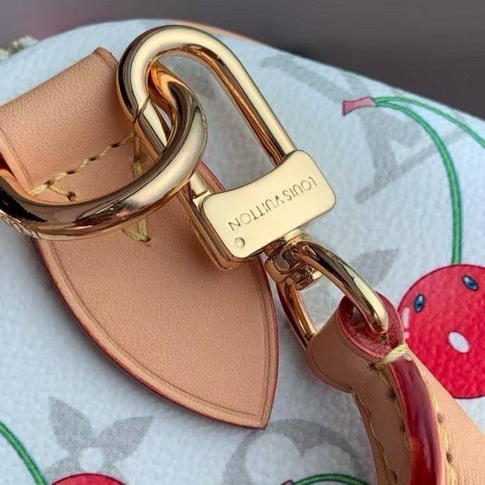 Louis Vuitton Cherry Print Monogram Handbag