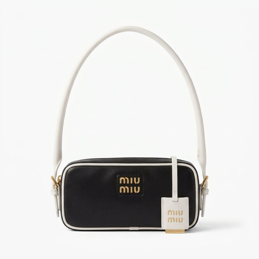 Miu Miu Contrast Trim Shoulder Bag