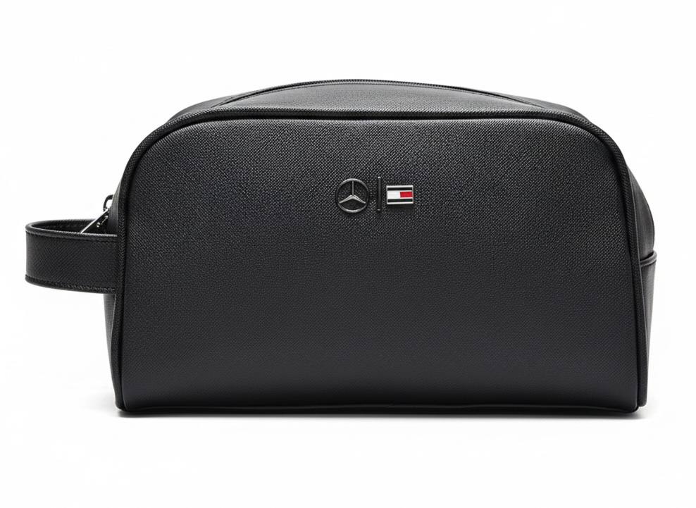 Mercedes-Benz Black Clutch Bag with Box 💼🖤🎁