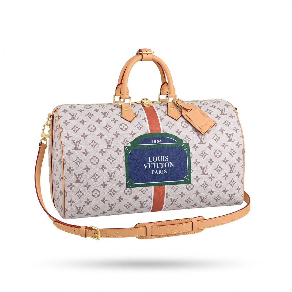 Louis Vuitton 1854 Monogram Heritage Travel Bag