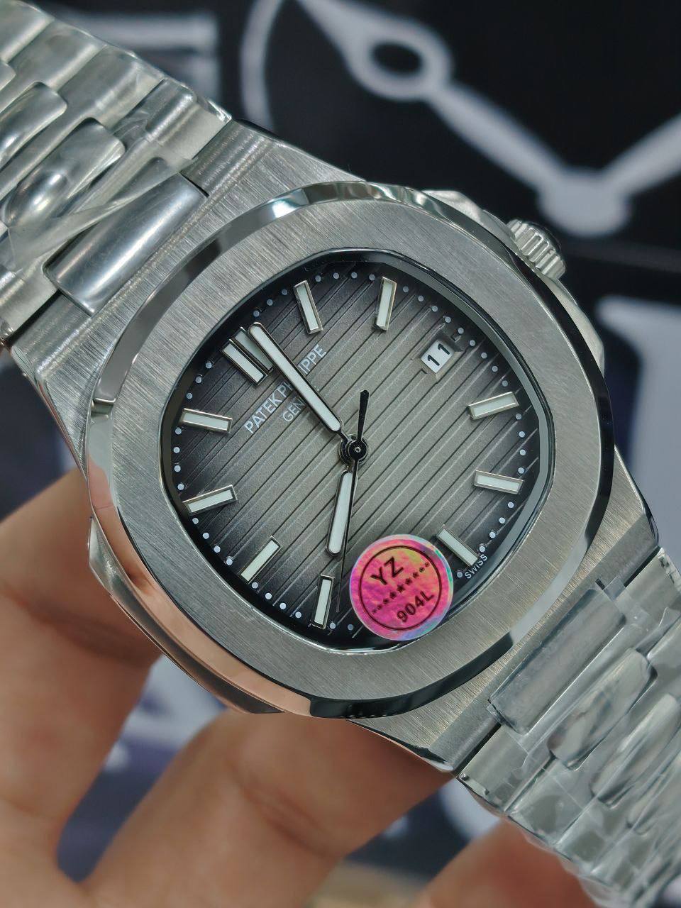 Patek Philippe Nautilus All-Black Ceramic Sports Watch ⌚🖤💎
