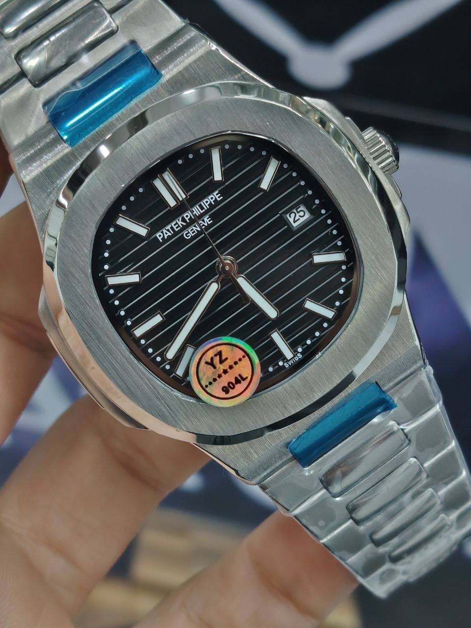 Patek Philippe Nautilus All-Black Ceramic Sports Watch ⌚🖤💎