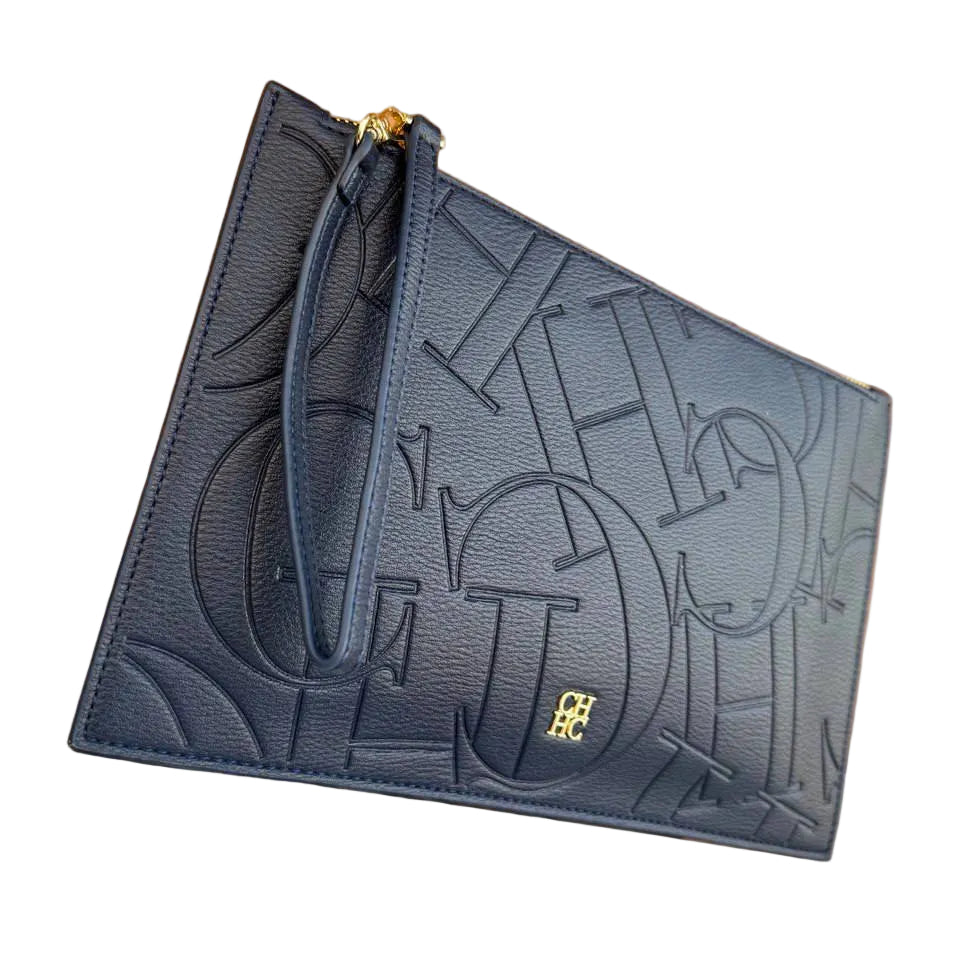 C.H Clutch: Navy Evening Bag 🖤🍷 Versatile Elegance