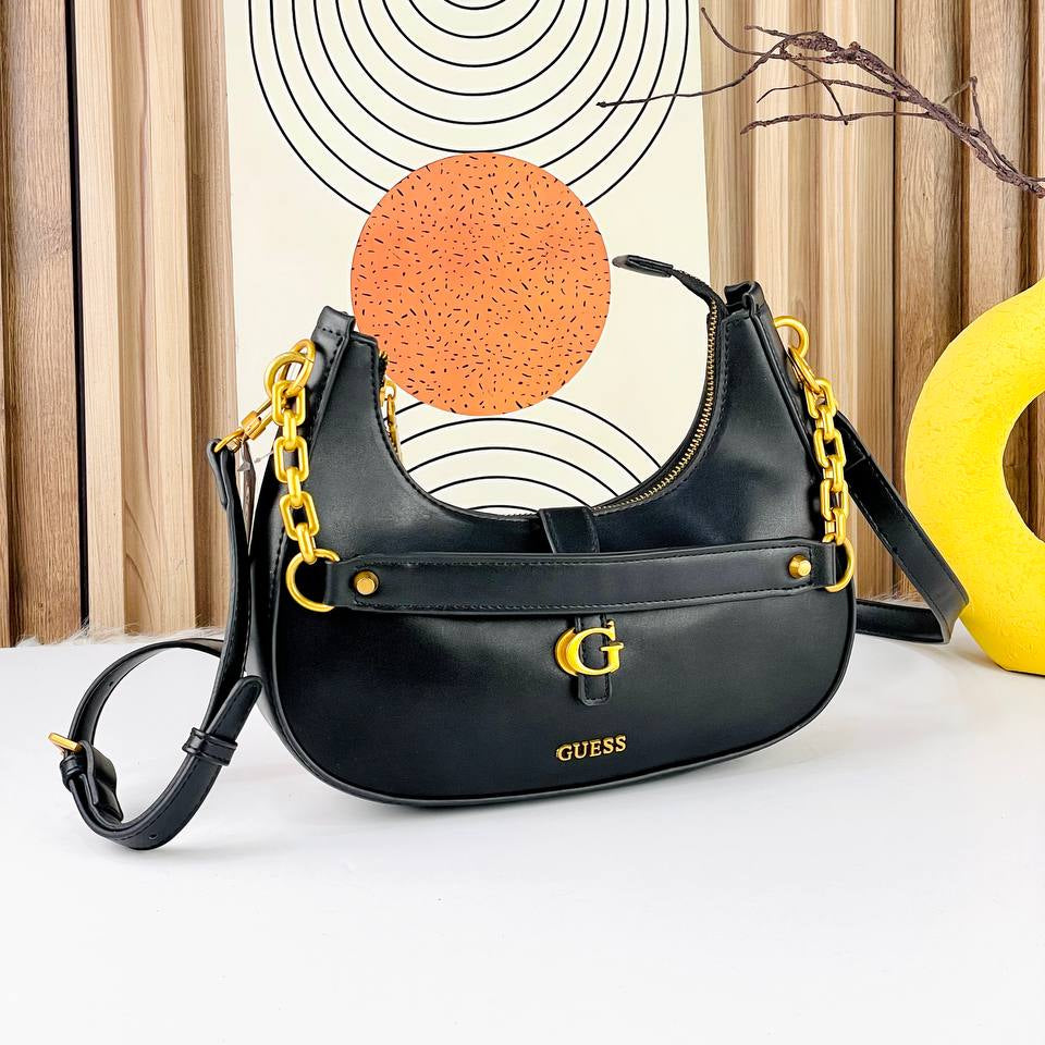 GUESS Chic Black Bag 🖤 Handbag with Box