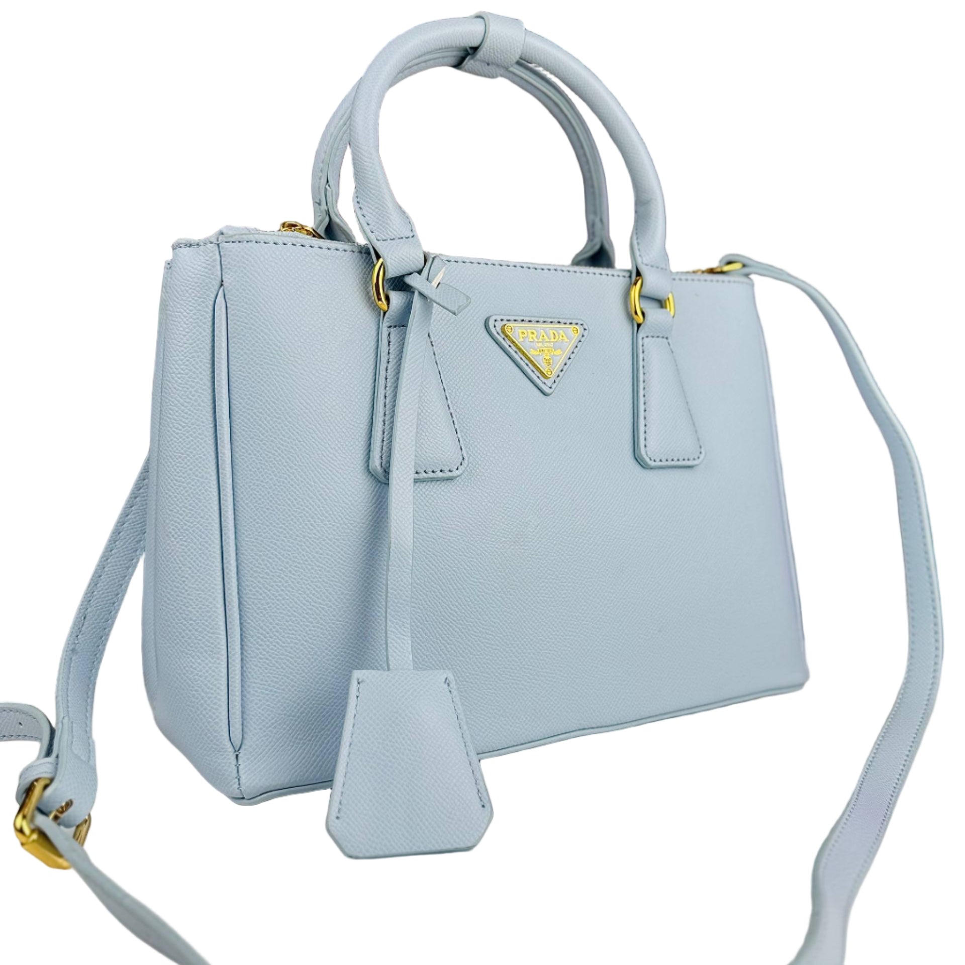 Prada Saffiano Leather Galleria Bag 💙👜✨