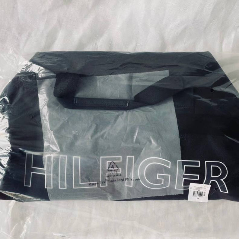 Tommy Hilfiger Essential Black Duffle Bag ✈️💼🖤