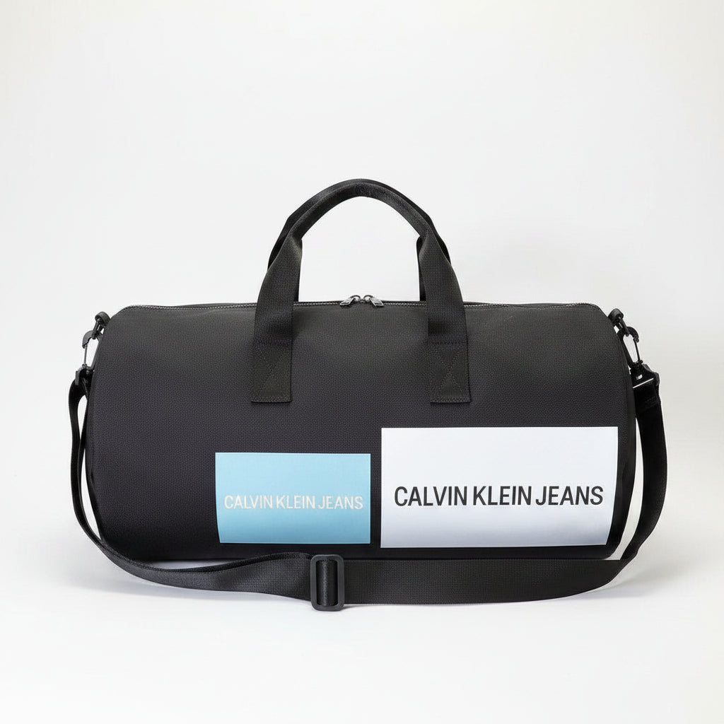 Calvin Klein Jeans Logo Patch Duffle Bag 💼 🏙️ 🎒