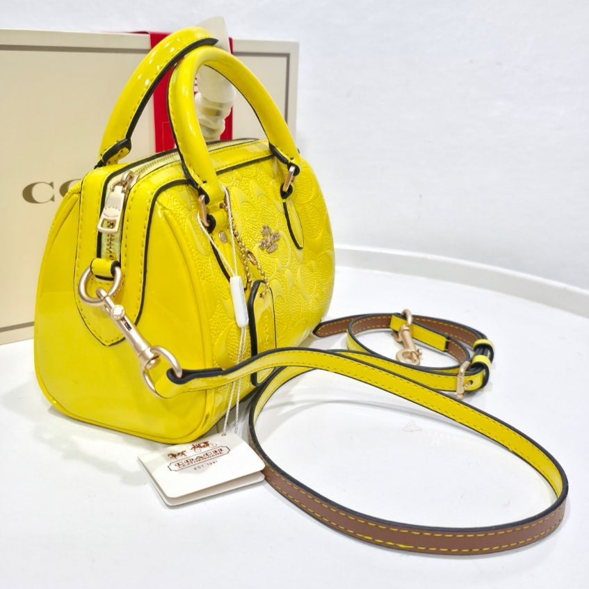 Coach Mirror Bag in Red ❤️ Luxury Crossbody with Golden Box ✨