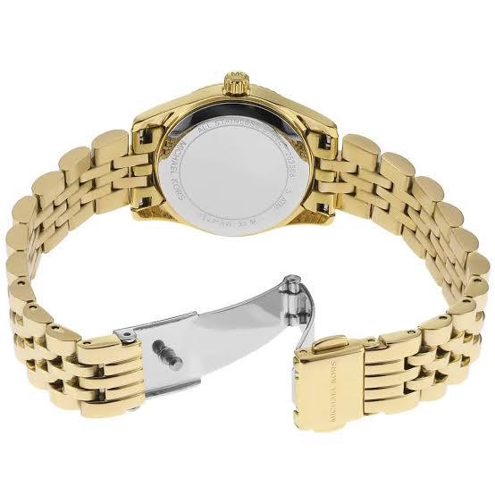 Michael Kors Women's Gold Tone Pave Dial Watch 👑💛✨