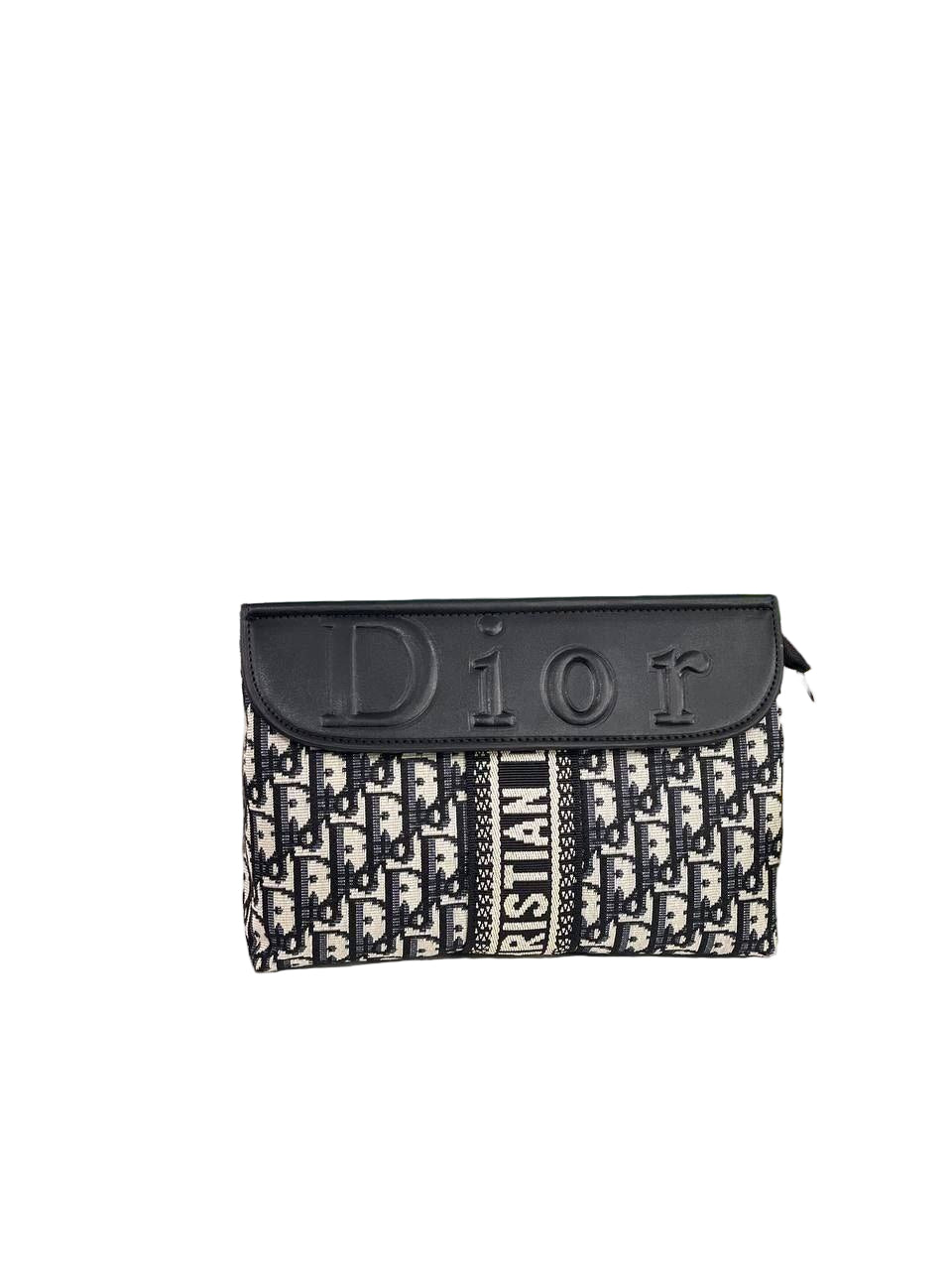 Dior Oblique Jacquard Pouch Christian Dior Logo 🇫🇷✨🖤