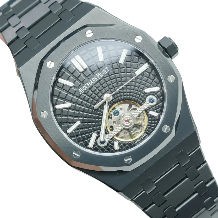 Audemars Piguet Royal Oak Tourbillon Black Ceramic Watch ⌚🖤⚙️