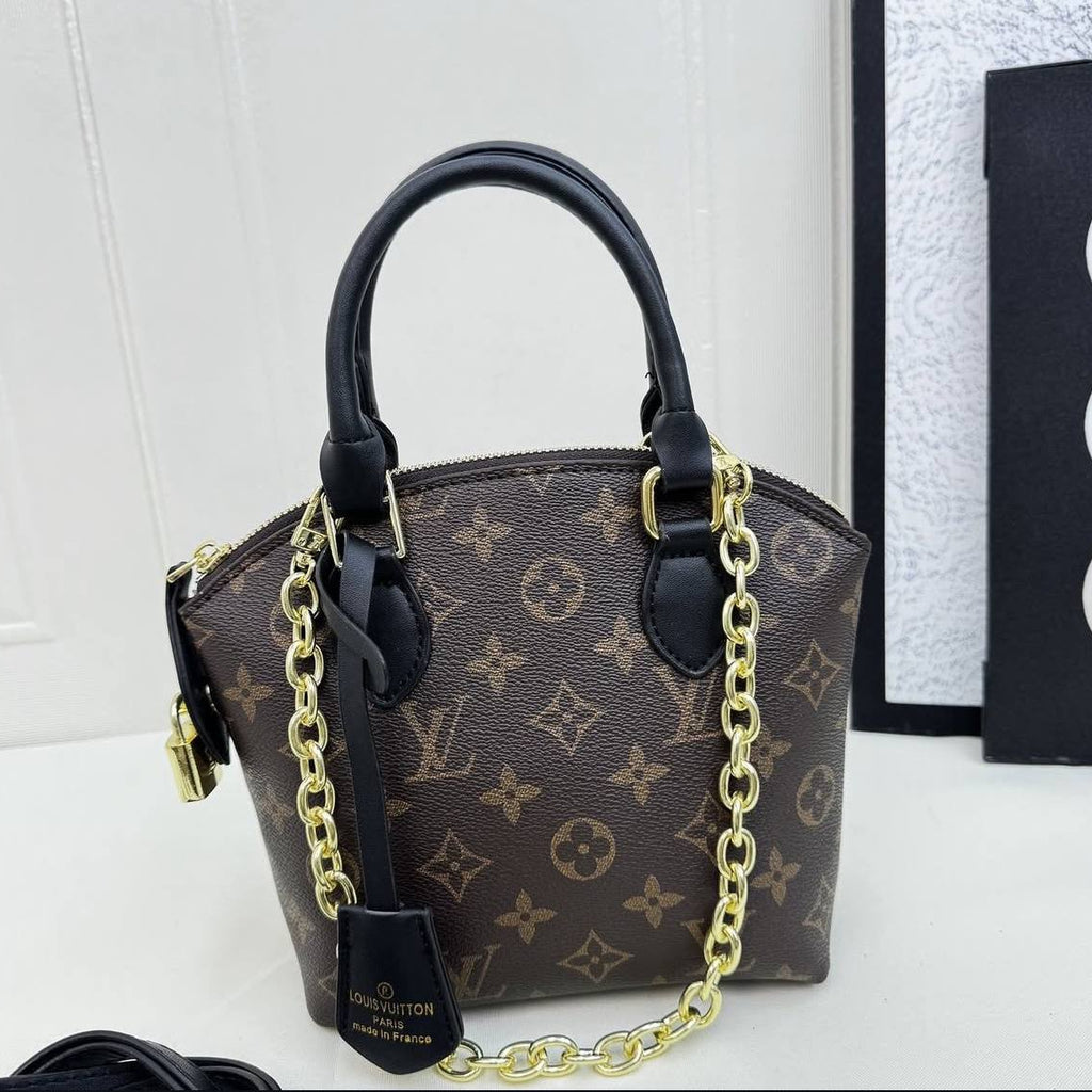 Louis Vuitton Monogram Alma BB with Gold Chain 👜✨🤎