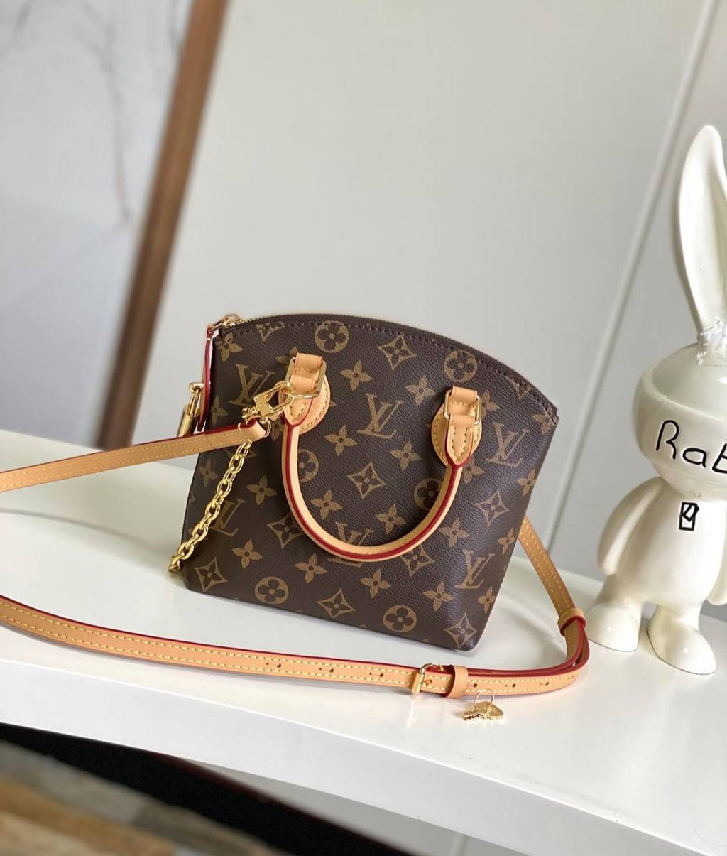Louis Vuitton Monogram Alma BB with Gold Chain 👜✨🤎