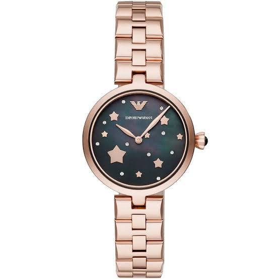 Emporio Armani Celestial Rose Gold Star Dial Watch 💫💖⭐