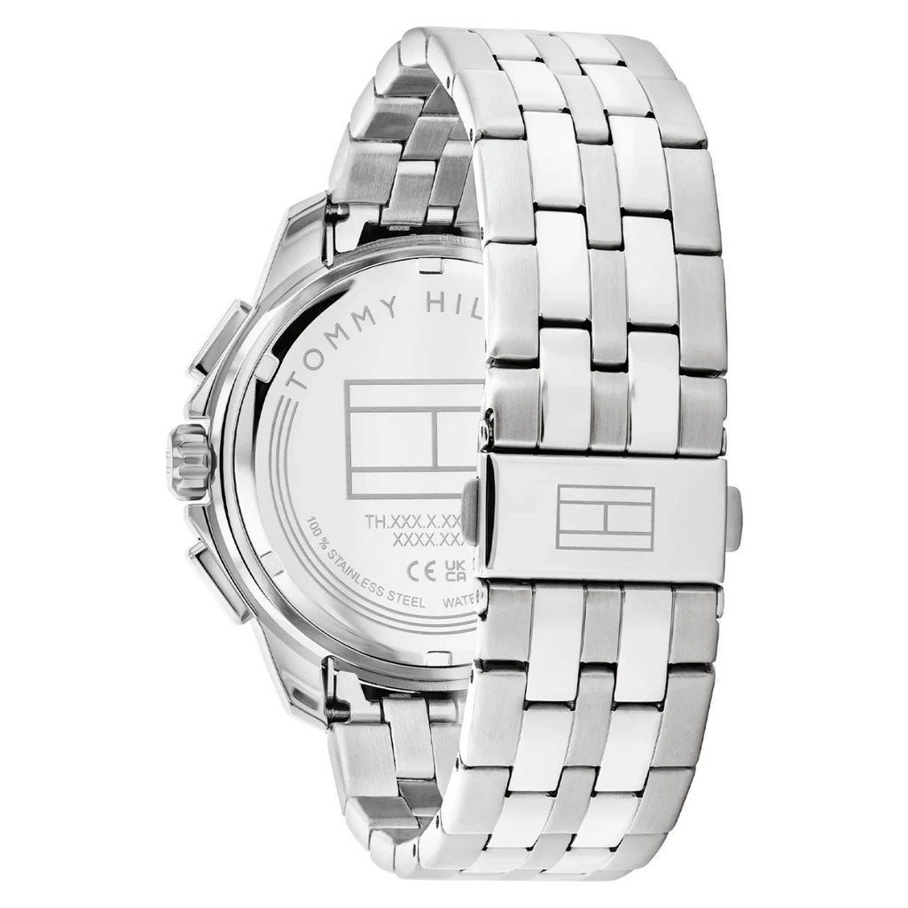 Tommy Hilfiger Men's Chronograph Watch Stainless Steel Bracelet ⌚️⚫️✨