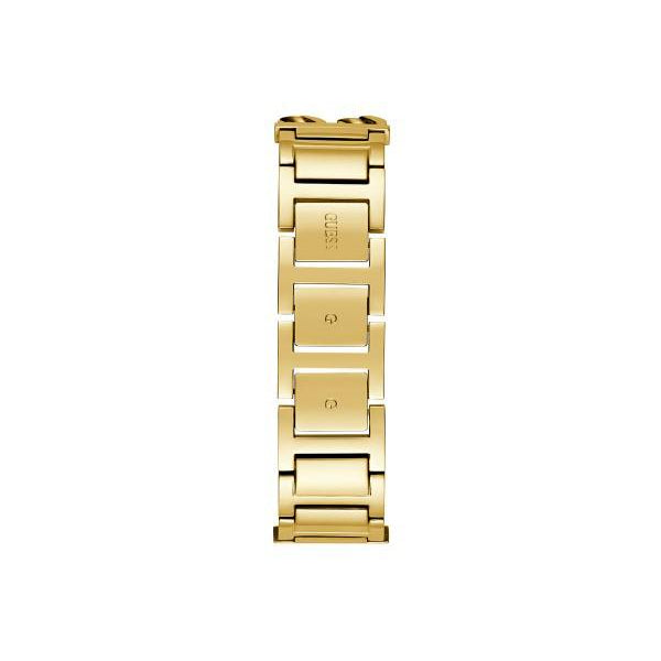 🐆 Golden Animal Print Link Bracelet Watch 🕰️✨