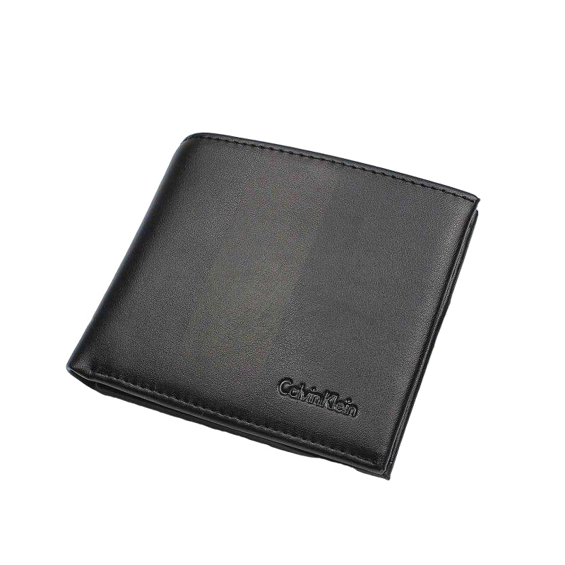 Tommy Hilfiger Men's Black Two-Tone Logo Bi-Fold Wallet 🖤🔠🚩