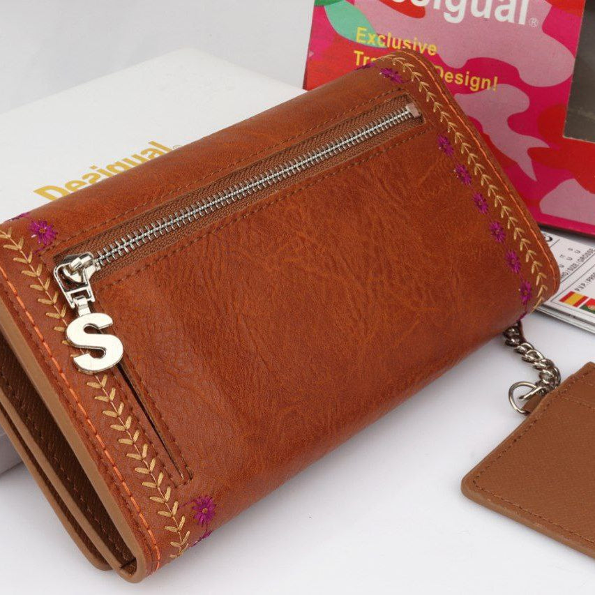 Desigual Black Wallet Mirror original with box 🖤 Modern Chic 💃