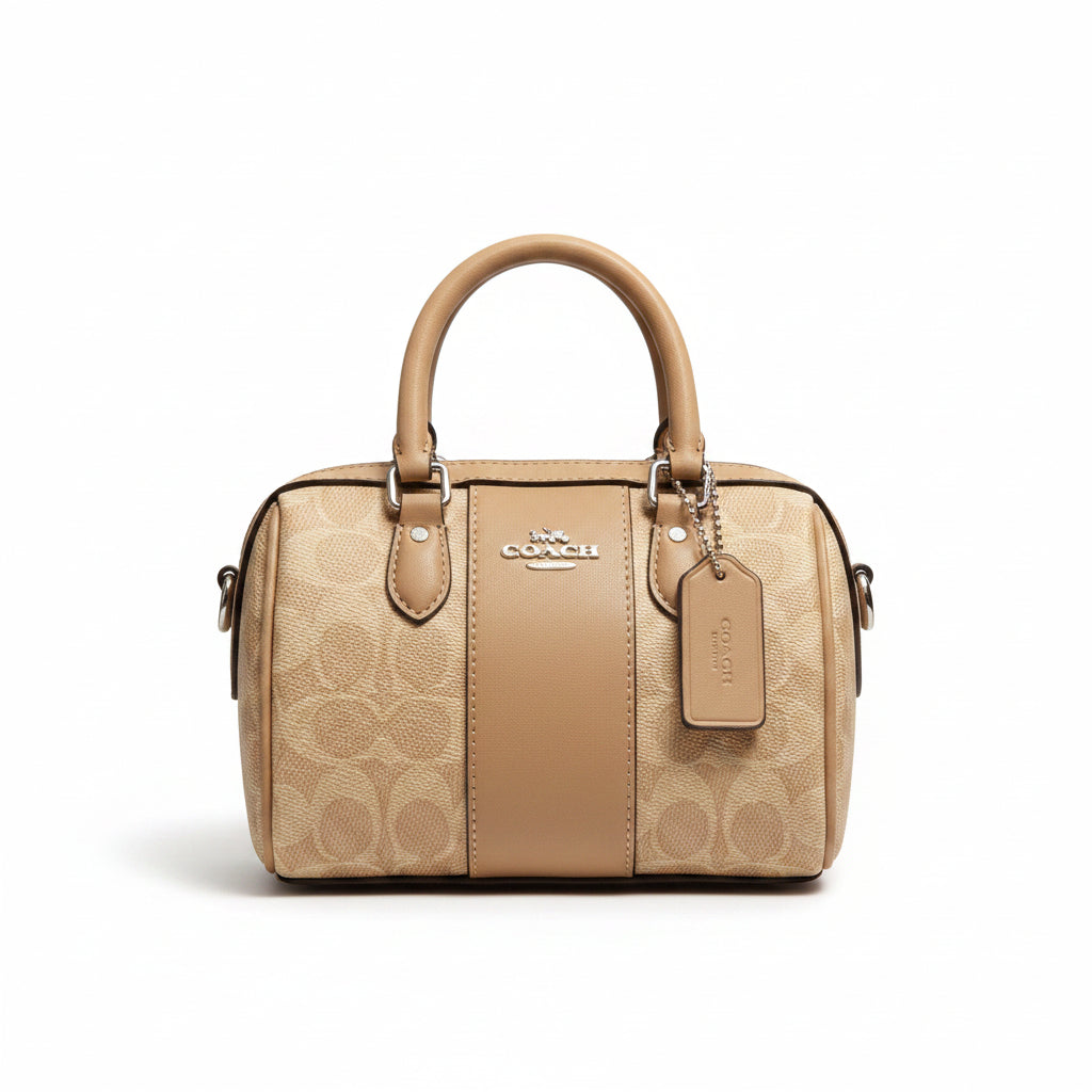Coach Micro Rowan Satchel in Signature Canvas 👜✨💼